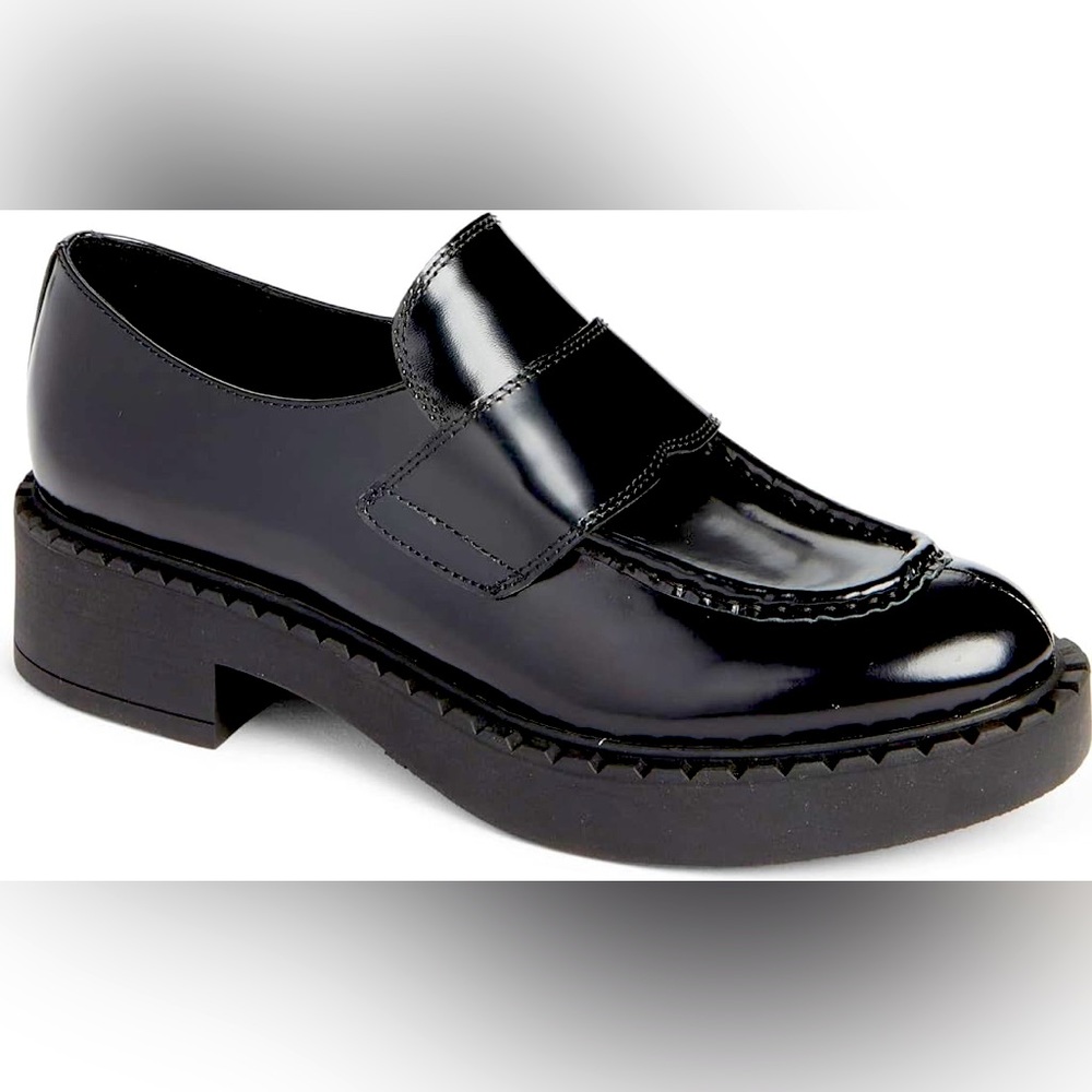 Jeffrey Campbell Librarian Platform Loafer